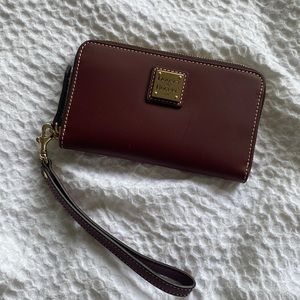 Dooney & Bourne zip-around wallet, detachable wristlet